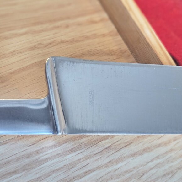 Vintage SwordMakers Guild of Austria 10" Chef’s Knife w/ Original Wood Box - Picture 8 of 10